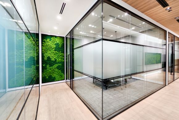 Elevating Commercial Design with Acoustic Glass Partition