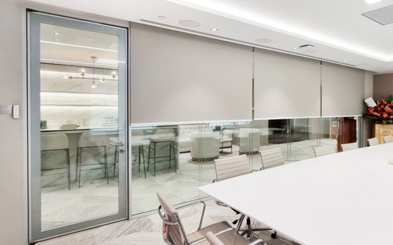 Internal Meeting Room with COMO Glass Partition